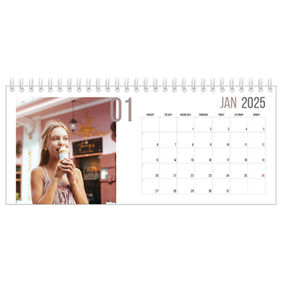 Desk calendars — Number months [January]
