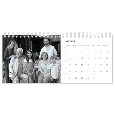 Desk calendars — Focus [January]